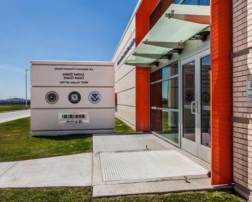 MSST Houston entry doors and freestanding sign