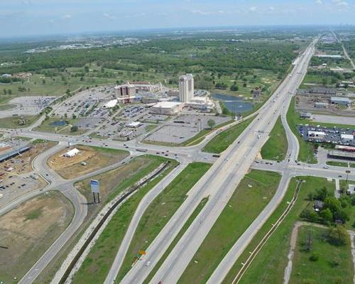 Aerial photo of US-412/I-44/193rd